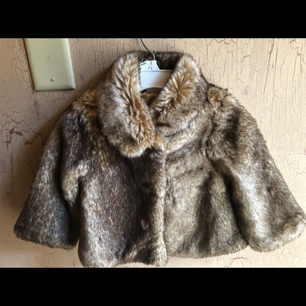 Faux Fur Baby girl Coat